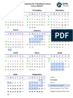 CALENDARIO LECTIVO