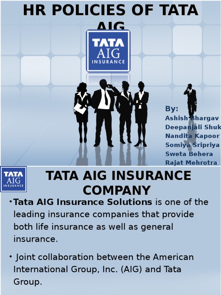 HR Policies at Tata AIG Insurance | PDF | Employment | Human Resource ...