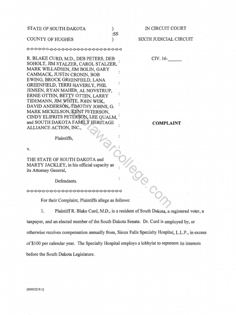 Initiated Measure 22 Lawsuit | PDF | Self-Improvement