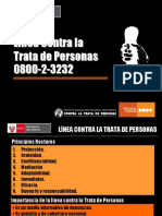 Línea contra Trata de Personas Perú