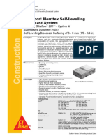 Sikafloor Morritex Self-Levelling Broadcast System