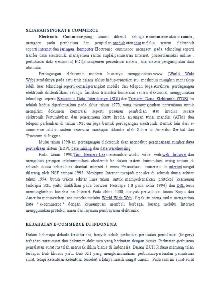 Contoh Kasus Cybercrime Beserta Modus Dan Penyelesaiannya | PDF