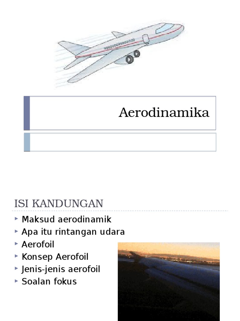 Aerodinamik | PDF