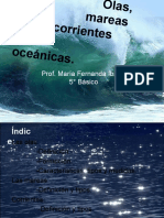 Olas, Mareas y Corrientes Oceanicas