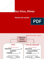 Camões lírica tradicional e renascença