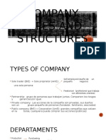Types Structures Companies
