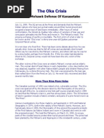 Download Mohawk Standoff at Oka The Mohawk Defense Of Kanasetake by PRMurphy SN33211591 doc pdf