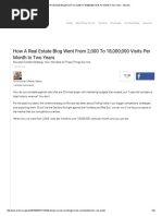 How a Real Estate Blog Went From 2,000 to 18,000,000 Visits Per Month in Two Years - Movoto