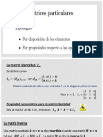 Clase 03- Matrices Tipos