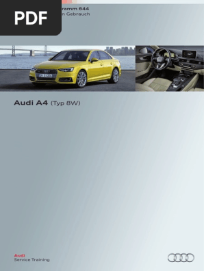 Ssp644 Audi Typ 8w Pdf