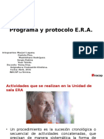 Programa y Protocolo E.R.A