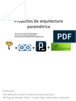 Proyectos Arquitectura Parametrica