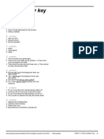 Quiz answer key for Units 1-2