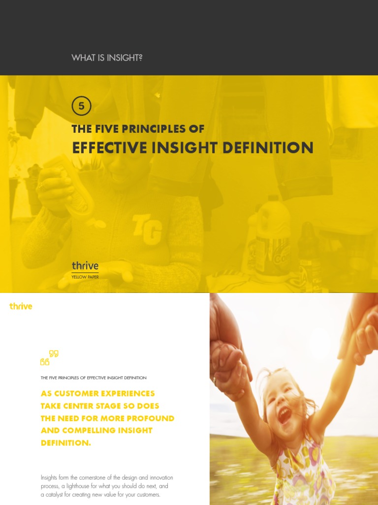 Defining Powerful Insights in Business | PDF | Insight | Motivation