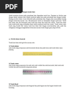 3. Menghias Pakaian Dengan Tusuk Hias