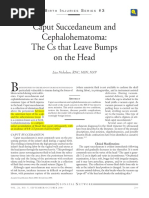 Cephalohematoma, Caput