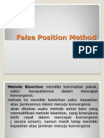 False Position