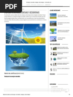 Energías Renovables Ventajas y Desventajas - Erenovable