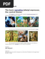 The Basic Expresses The Central Theme:: Narrative