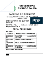 Alcoholes-Química Orgánica 