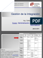 Clase API05 La Gestion de Integracion