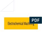 Electrochemical Machining