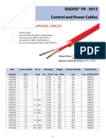 2 Hour Fire Survival Cables for Control and Power Applications