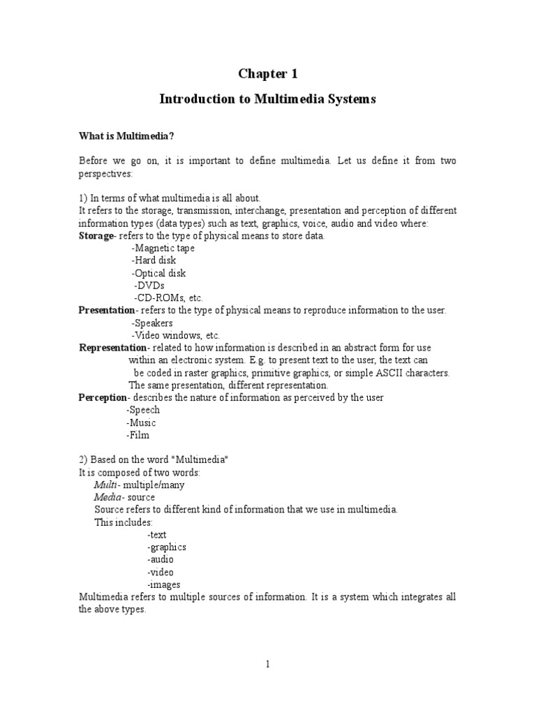 Multi Media Material PDF Digital Audio Multimedia