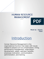 Functions of HRM - Rajesh Patel (SHRM II)