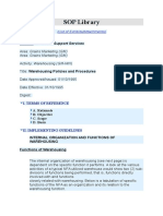 GM-WH07 - Warehousing Policies and Procedures