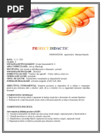 Proiect Didactic Avap