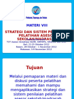 Strategi Dan Sistem Penilaian Pel Asesor