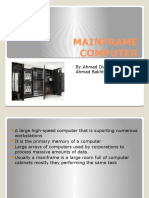Mainframe Computer: By:Ahmad Diauddin Bin Yusof Ahmad Bakhtiar Bin Abdullah