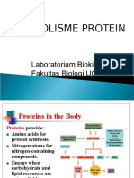 Metabolisme Protein Matrikulasi 2016