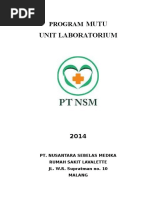 Download PROGRAM MUTU LABORATORIUMdoc by Anonymous m0vrFqAs SN332155186 doc pdf