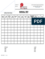 Marshall Test: Ancillary Works Division