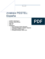 Análisis PESTEL España