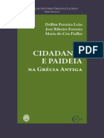 Cidadania e Paideia Na Grécia Antiga