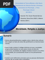 Moralidade, Religião e Justiça