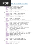 A - Z Command Line