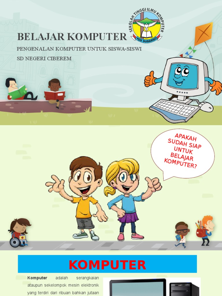Materi Pengenalan Komputer Untuk Sekolah Dasar Sd Pdf