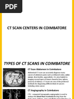 CT Scan Coimbatore- Bookmyscans