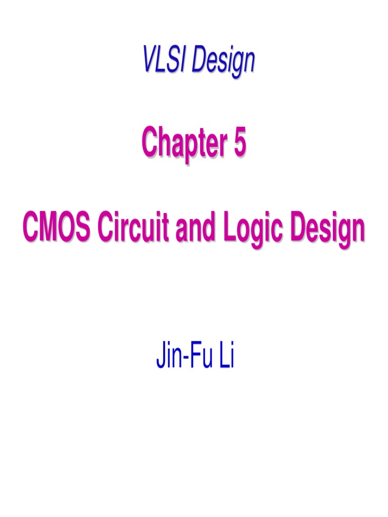 Design | PDF | Cmos | Logic Gate