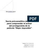 Teoría psicoanalítica de Freud explica conducta de personaje obsesivo