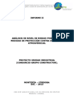 Informe II - Analisis de Nivel de Riesgo Por Rayos.