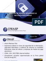 Analisis de Riesgo Usando La Metodologia OWASP