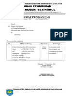 Surat Pengantar Pensiun Pak Teguh SDN Setingkul 2016