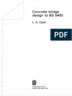 Concrete Bridge Design To BS 5400 L A Clark 1981 PDF