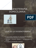 Oxigenoterapia Domiciliaria