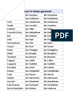 Fructe Si Condimente in Germana